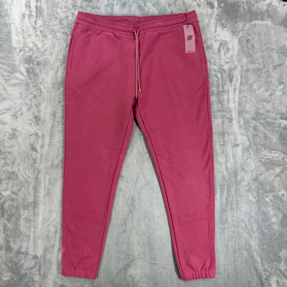 New FBF Body Joggers Sweatpants Women's Size Large Pink Loungewear